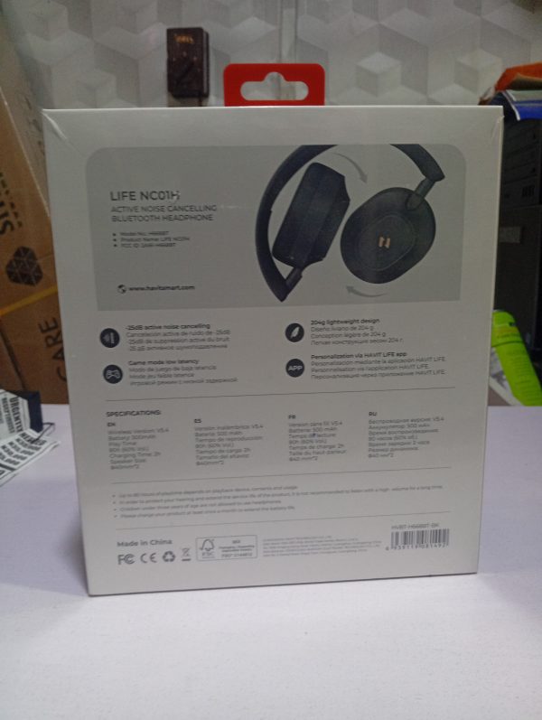 Havit Live Nc01h Active Noise Canceling Bluetooth Headset - Image 3