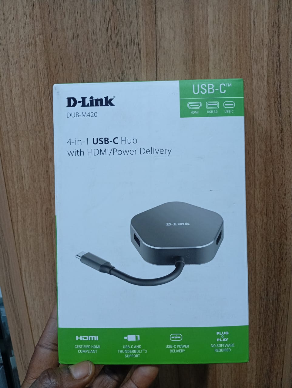 D-Link 4 in1 USB -C Hub With HDMI/POWER DELIVERY