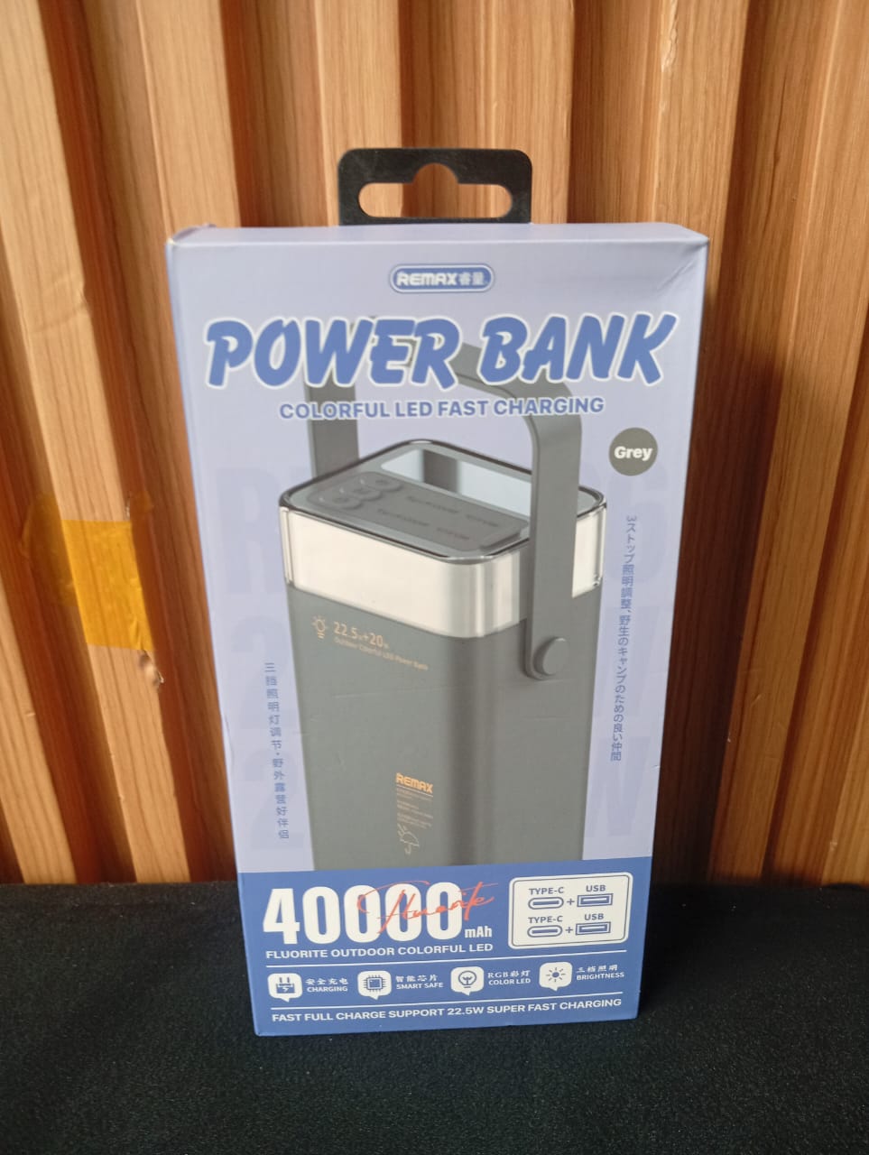 REMAX PowerBank Colorful LED Fast Charging 40,000 mAh